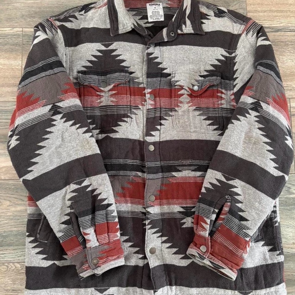 patterned coat
